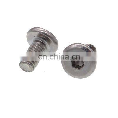 Silver Stainless Steel 316 Flat Countersunk Head Hex Socket Screws M5 x 20mm