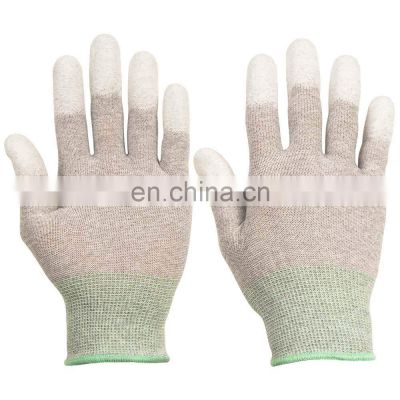 ESD Safe Glove PU Coated Palm work safety glove