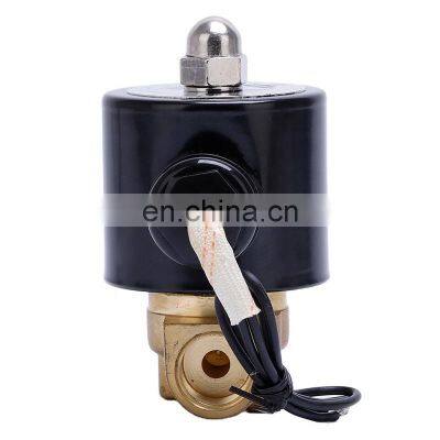High Quality 2/2 Way Brass Air Solenoid Valve,Pneumatic Solenoid Valve 12V 24V,Water Solenoid Valve