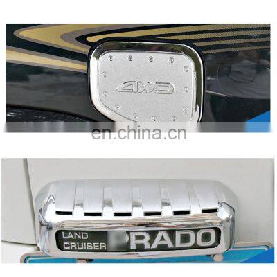 Toyota Prado 120 Chrome Trims Headlight Back Lamp Trims Review Mirrior Cover for Prado fj 120 2003 2004 2005 2006 007 2009 photo-4