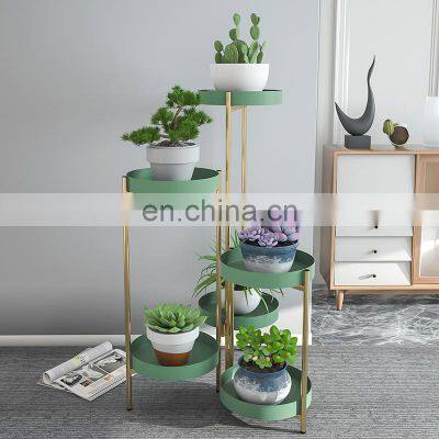 Succulent Pot Gold Small Mini Cute Korean Cheap Wholesale Flower Plant Planter Stand Ceramic Succulent Pot For Succulent Plants