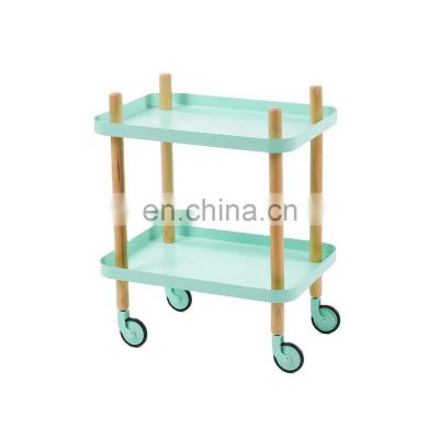 A double-shelf table Modern Shelf Storage  Side Table