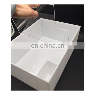 PMMA Plastic Food Bin Candy Container Acrylic Plexiglass Candy Display Box