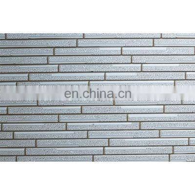 16mm Interior Decorative Rock Wool Polyurethane PU Metal Wall Sandwich Panel