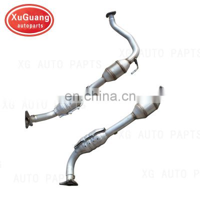 XUGUANG hot sale high quality direct fit euro4 catalytic converter for Toyota Tundra 5.7L right and left two pieces