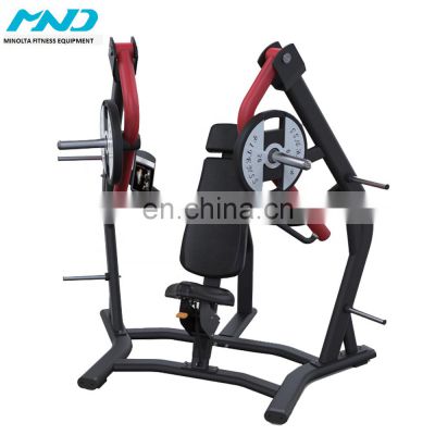 Home High quality Heavy strength machine commercial glute training exercise gym fitness equipment PL15 Wide Chest Press Weight Fitness Equipment Training