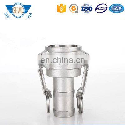 Quick Connector Hot Sale Type C Stainless Steel Tube Connector Quick Release Camlock Couplings