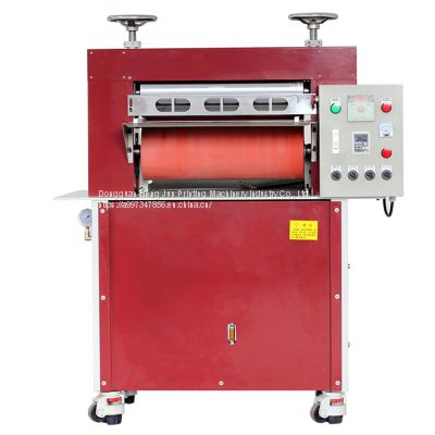 Drum type leather ironing machine Hydraulic drum webbing ironing machine Hydraulic leather calender ironing equipment