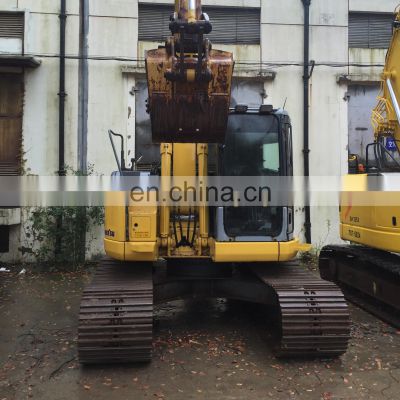 Used Komatsu PC 128US  crawler excavator  , Komatsu pc128 digger with blade