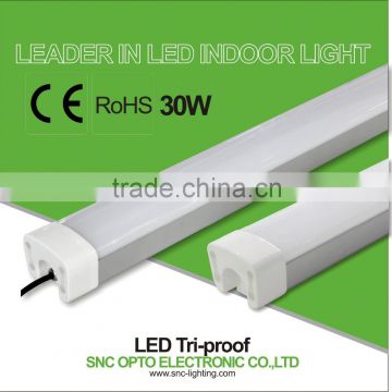 IP65 600mm led tri-proof light 30w for tunnel light/warehouse light