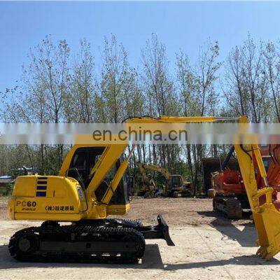 Perfect condition komatsu pc60 second hand excavator , Original made komatsu pc60 digger , Komatsu pc60-7 pc60-8 digging machine