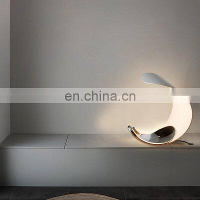 American Retro Moon Table Lamp for Bedroom Living Room Home Decor Desk Light for Study Desktop Bedside photo-3