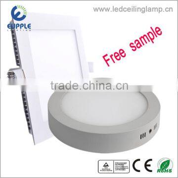 Best heat dissipation 3W 4W 6W 9W 12W 16W 18W 24W 12V DC Round led panel light for office, ultra thin led panel light