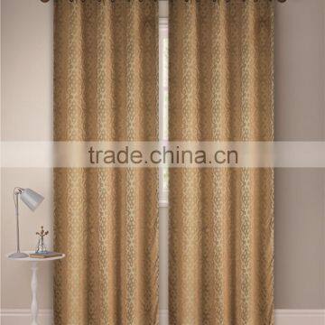 Bedroom window jacquard curtains