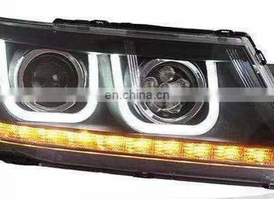 Upgrade the Latest Led DRL HID Xenon Headlamp Headlight for Dodge Journey Head Lamp Head Light 2009-2019 photo-2