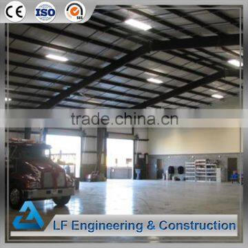 Hot dipped galvanized steel structure cost of warehouse construction