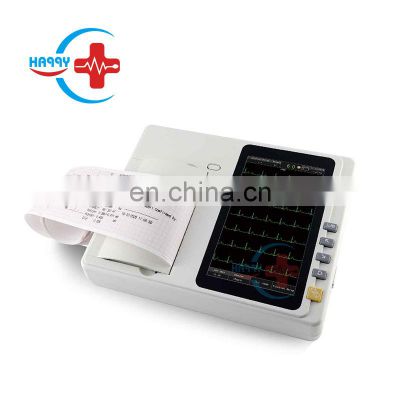 HC-H002A Portable medical 3 Channel Digital ECG Machine with cheap price