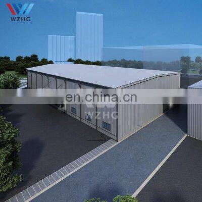 Steel structure warehouse structure workshop wind-resistant prefabricated steel structure warehouse