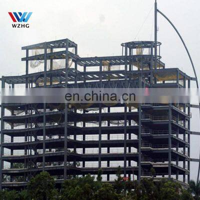 Customize Building Steel Structure High Rise Steel School Hotel Prefabircated Steel 4000M2 Car Parking Structure photo-2