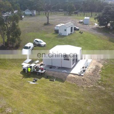 Prefab Folding House Expandable Modular 20ft 30ft 40ft Australia Expandable 3 Bedrooms 1 Bathroom Container House photo-5