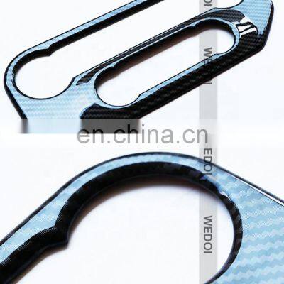 New ABS Central Control Condition Panel Trim For Ford Bronco Trim Decal Interior Accessories Car Sticker photo-3