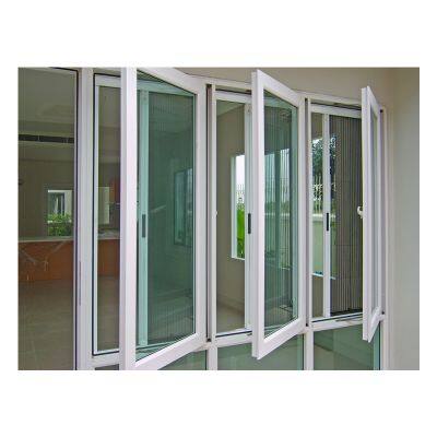 Hurricane Impact Proof Aluminium / Aluminum Alloy Framed Low-E Glass Casement Window