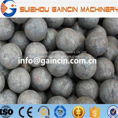 dia.90mm, 100mm forged steel mill balls, grinding media mill steel balls, steel forged balls