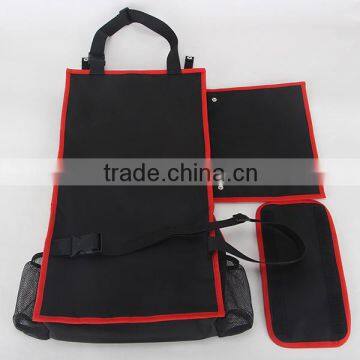 New Design Car Seat Organizer Custom Low MOQ Back Seat Car Organizer With Detachable Clear Table Holder (Touch Screen Pocket) photo-4