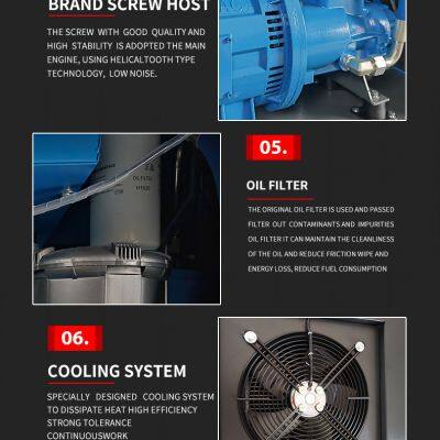 SCAIR 20HP 1.2MPa Laser Cutting Compressor for Dross-Free Metal Fabrication & Nozzle Control photo-3