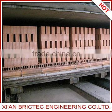 Full clay brick making production line with brick dryer and kiln