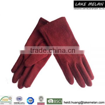 Hot Selling80%Wool 20% Nylon glove For AW 16