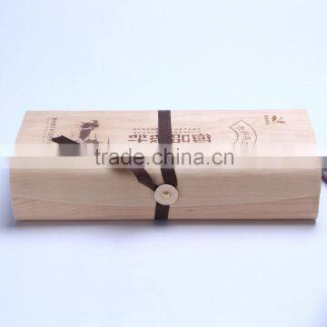 Custom Nature Birch Bark Cylindrical Tea Wooden Packaging Box
