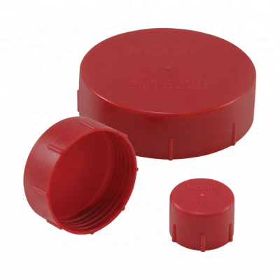 Hydraulic BSP UNF Metric Plastic Thread Protectors Pipe Fittings Plastic Female Thread End Cap BGC, CMT, FJC