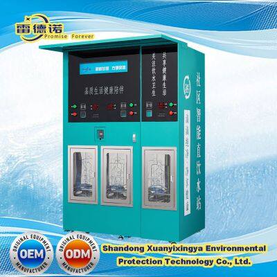 High Quality 24 Hours Self-Service RO Purified Water Vending Machine with Bottle Water Customized OEM ODM Selling Water Machine