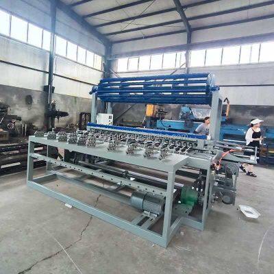Full Automatic Stainless Steel Cattle Deer Grassland Fence Net Making Machine 7.5kW Motor Core Component for Fixed Knot Field photo-5