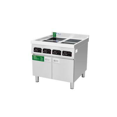 Open Kitchen Induction 4-Burner Clay Pot Stove photo-3