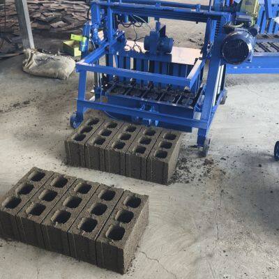 Automatic Hollow Block Mould Concrete Block Machine With 15HP Motor