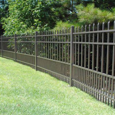 Galvanized Steel Wrought Iron Fence Panels for Garden Decoration and Safety photo-2