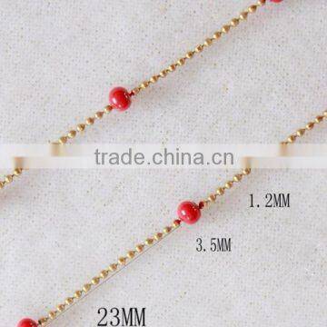 Colored Metal Ball Chain, Brass Ball Chain Plaistic Ball Chain For Wholesale