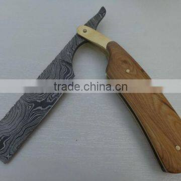 CUSTOM HANDMADE damascus RAZOR RZ711