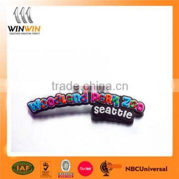 Cheap custom souvenir 3d soft pvc fridge magnets for different countries