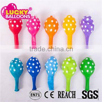 Best China quality SGS approved party decoration polka dot printed latex balloon                        
                                                Quality Choice