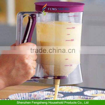 Batter Dispenser Cake Pancake Cupcake Baking Measuring Jugs Cup Cake Mix Tool