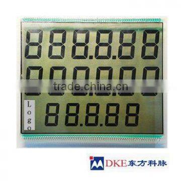 DKE0252A Fuel Dispenser TN LCD Display(6*2+5 Digitals)