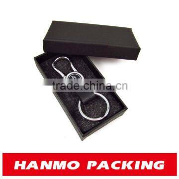 custom made&printing black bottom&lid rectangle box with lid wholesale