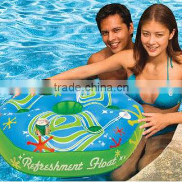 Refreshment pool float cooler