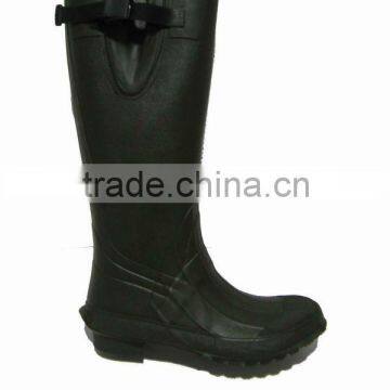 2013 half high rubber rain boots for men