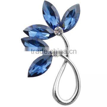 The New 2015 Leaf Shape Brooch Europe And The United States Process Both Men And Women Pin photo-2