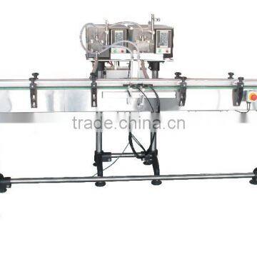 High-precision automatic double nozzle liquid soap filling machine