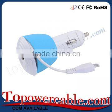 Universal Micro Usb Car Charger For Android Dual Car Phone Charger For IPhone 5 5S 6S For Samsung S7 photo-6